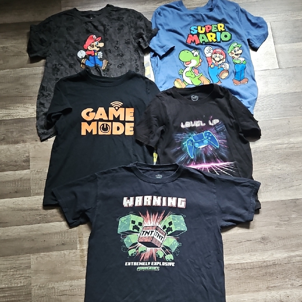 Super Mario Kids Graphic T-Shirt - Blue